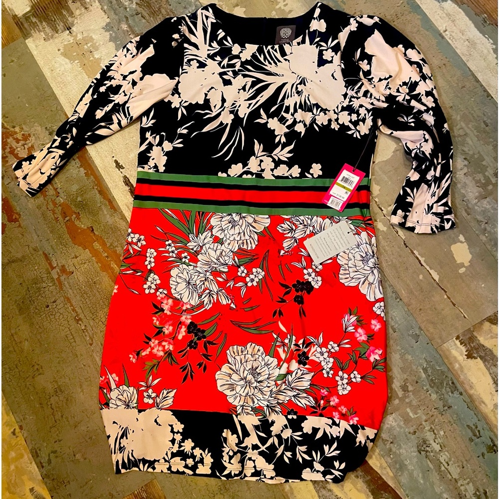 Vince Camuto Nordstrom NWT beautiful dress!!  Gorgeous color scheme